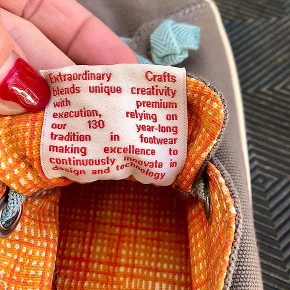 Camper Sneakers Women's Canvas Alicant Blue Size 37 (US 7) - Picture 7 of 8